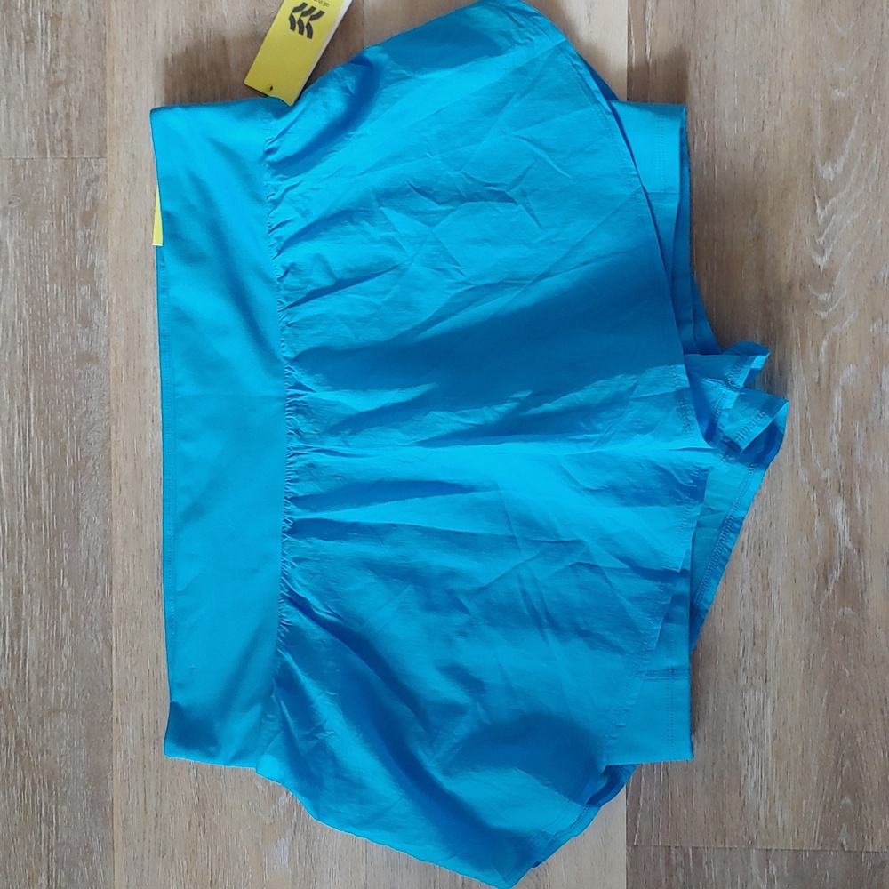 NWT All in Motion Women's 2-In-1 Athletic Running Shorts Blue Size XXL